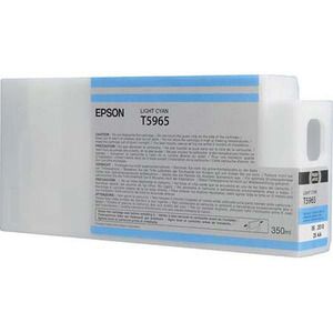 Epson C13T596500, T5965, Ink Cartridge Light Cyan 350ml, Stylus Pro 7700, 7890, 9890, 9900-  Original