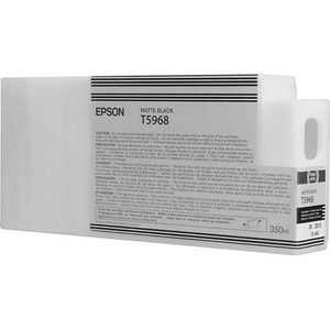 Epson C13T596800, Ink Cartridge Matte Black 350ml, T5968, Stylus Pro 7700, 7890, 7900, 9900- Original