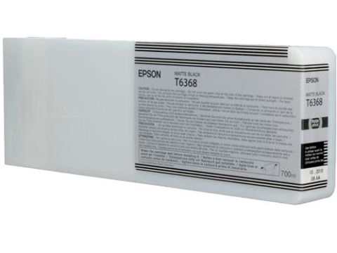 Epson C13T636800, T6368, Ink Cartridge HC Matte Black 700ml, Stylus Pro 7700, 7890, 7900, 9700- Original