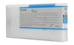 Epson C13T653200, T6532 Ink Cartridge, Stylus Pro 4900 - Cyan Genuine