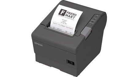 Epson C31CA85042, TM-T88V, USB, RS232, Grey, Direct Thermal 180dpi 