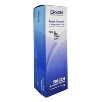 Epson S015339, Ink Ribbon Black, PLQ-20, PLQ-22, PLQ-200M- Original