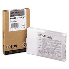 Epson T6057, C13T605700, Ink Cartridge Light Black, Stylus Pro 4800, 4880- Original 