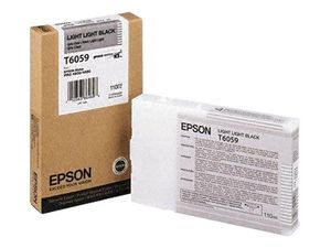 Epson T6059, C13T605900, Ink Cartridge Light Light Black, Stylus Pro 4800, 4880- Original