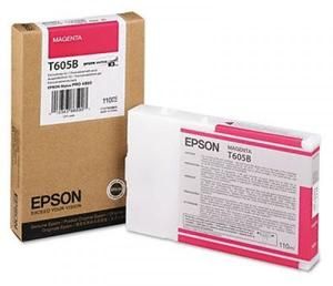 Epson T605B, C13T605B00 Ink Cartridge, 4800, 4880 - Magenta Genuine