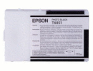 Epson T6061, C13T606100, Ink Cartridge HC Photo Black, Stylus Pro 4800, 4880- Original