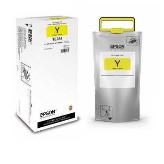 Epson T8784, Ink Cartridge HC Yellow, WF-M5190, R5000, R5190, R5600, R5690- Original