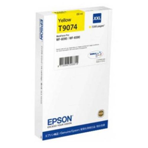 Epson T9074, Toner Cartridge Extra HC Yellow, WorkForce Pro WF-6090, WF-6590- Original