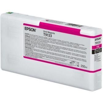 Epson T9133, Ink Cartridge Vivid Magenta, SC-P5000, P5070- Original