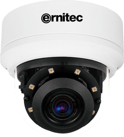 Ernitec 0070-04362IR, 2.7-12mm Lens 1080P@60fps UWDR Vandal Proof IK10, Auto Focus Motorised P Iris-Lens 