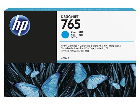 HP F9J52A, Ink Cartridge Cyan, DesignJet T7200- Original