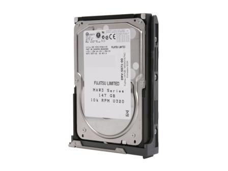 Fujitsu MAW3147NC, 147GB U320 10K 80 Pin SCSI Hard Disk