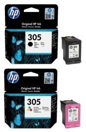 HP 305, Ink Cartridge Multipack, Deskjet 2710, 2720, Envy 6030, 6032- Original
