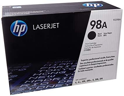HP 92298A, Toner Cartridge Black, Laserjet 4, 5, 6- Original 