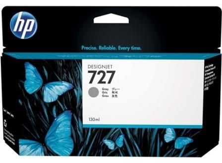 HP B3P24A, 727, Ink Cartridge HC Grey, Designjet T930, T1500, T1530, T2500- Original