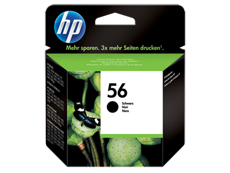 HP C6656AE, Ink Cartridge Black, Deskjet 450c,5100, 5550, 5600- Original
