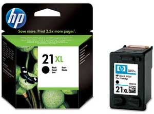 HP C9351CE, Ink Cartridge HC Black, 3910, 920, 3930, 3940- Original 