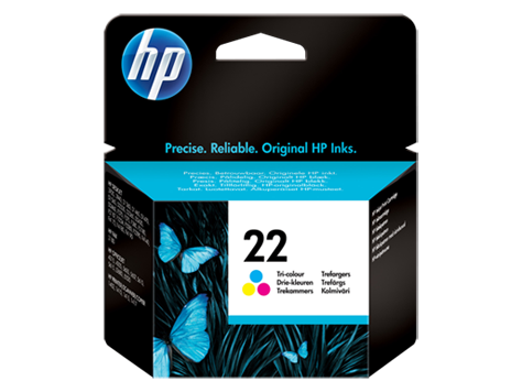 HP C9352AE, Ink Cartridge Tri-Colour, 3910, 920, 3930, 3940- Original