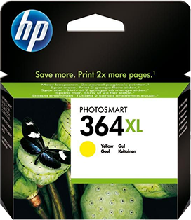 HP CB325EE, Ink Cartridge HC Yellow, Photosmart 5510, 6510, 7510, 7520- Original