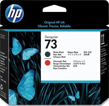 HP CD949A, 73, Printhead Matte Black and Chromatic Red, Z3200- Original