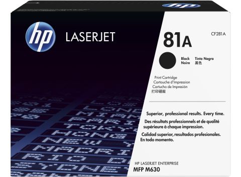 HP CF281A, Toner Cartridge Black, M604, M605, M630- Original