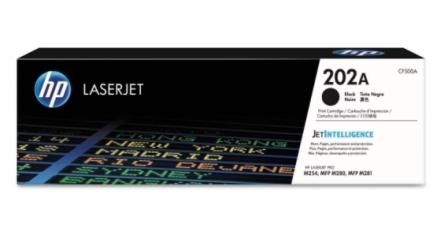 HP CF500A, 202A, Toner Cartridge Black, LaserJet Pro M254, M280, M281- Original