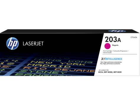 HP CF543A, Toner Cartridge Magenta, Pro M254, MFP280, M281- Original