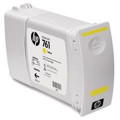 HP CM992A, Ink Cartridge Yellow, 761, Designjet T7100- Original