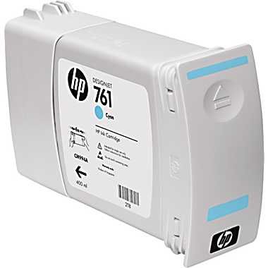 HP CM994A, Ink Cartridge Cyan, 761, Designjet T7100- Original
