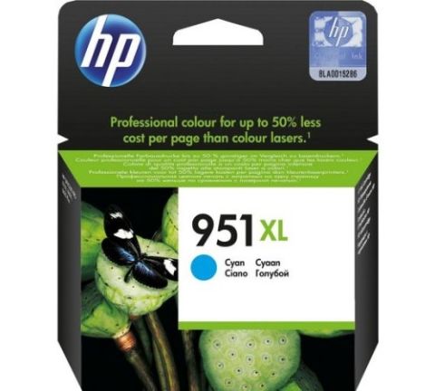 HP CN046AE, Ink Cartridge HC Cyan, Pro 251dw, 276dw, 8100, 8600- Original