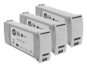 HP CR250A, 771 Ink Cartridge, Designjet Z6200 - Matte Black Multipack Genuine