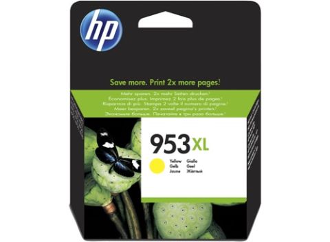 HP F6U18AE, Toner Cartridge HC Yellow, Pro 7740, 8210, 8720, 8740- Original