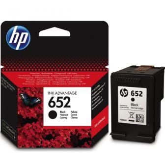 HP F6V25AE, 652, Ink Advantage Cartridge Black, Ink Advantage 1115, 2135, 3600, 3635- Original