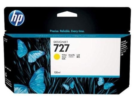 HP F9J78A, 727, Ink Cartridge Extra HC Yellow, T1500, T1530, T2500, T2530- Original