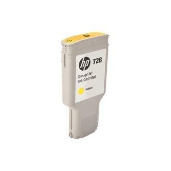 HP F9K15A, 728, Ink Cartridge Yellow, 300ml, Designjet T730, T830- Original