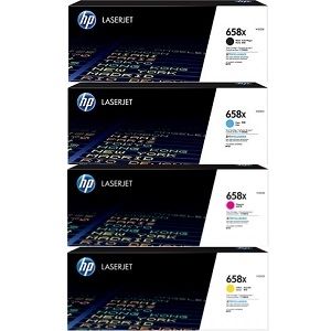 HP 658X, Toner Cartridge HC Multipack, Colour LaserJet M751- Original