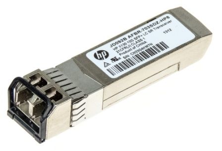 HP JD092B, X130 10G SFP+ LC SR Transceiver