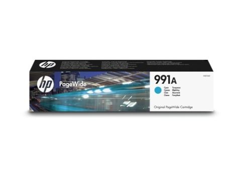 HP M0J74AE, Ink Cartridge Cyan, 991A, PageWide Pro 750, 772, 777- Original