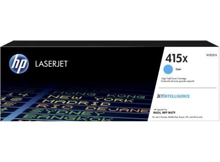 HP W2031X, Toner Cartridge HC Cyan, Pro M454, M479- Original
