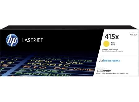 HP W2032X, Toner Cartridge HC Yellow, Pro M454, M479- Original 