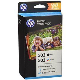HP Z4B62EE, Ink Black and Tri-Colour, Photo 6230, 7130, 7134, 7830- Original