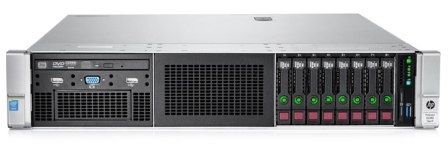 HPE 843556-425, ProLiant DL380 Gen9 E5-2620v4 1P 16GB-R P440ar 8SFF 500W PS Server