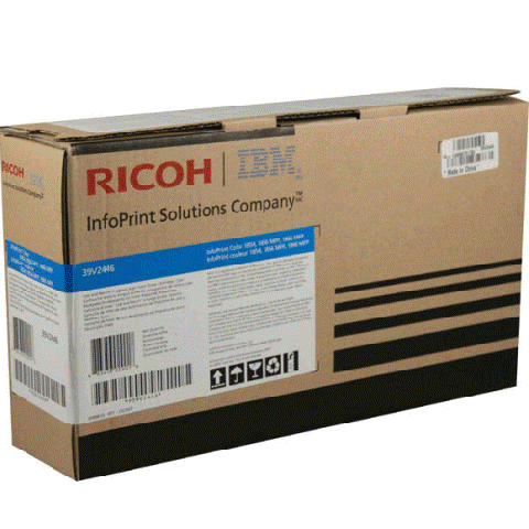 IBM 39V2446, Toner Cartridge HC Cyan, Infoprint Color 1834, 1846, 1854, 1866- Original 