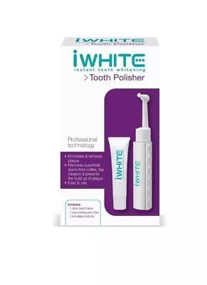 iWHITE Professional Instant Teeth Whitening Battery Powered Tooth Polisher