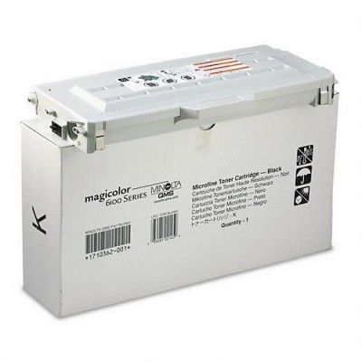 Konica Minolta 1710362-001, Toner Cartridge Black, magicolor 6100- Original