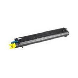 QMS 1710530-002, Print and Toner Cartridge Yellow, Magicolor 7300- Original