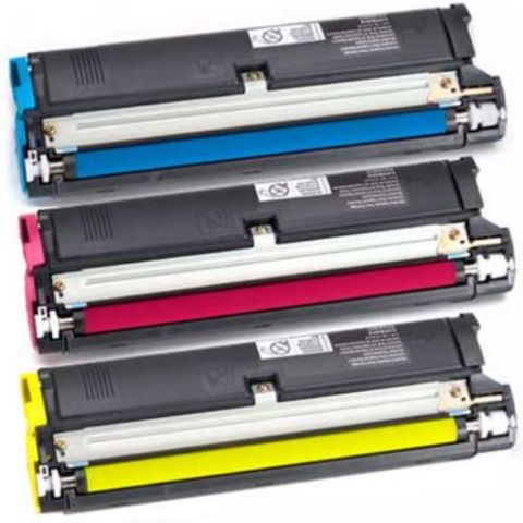 Konica Minolta 1710541-100, 3 HC Colour Multipack, Magicolor 2300, 2350- Original