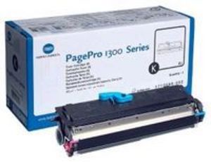 Konica Minolta 1710566-002 Toner Cartridge, PagePro 1300, 1350, 1380, 1390 - Black Genuine