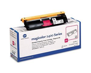 Konica Minolta 1710587-002, Toner Cartridge HC Magenta, Magicolor 2400, 2430, 2500, 2530- Original