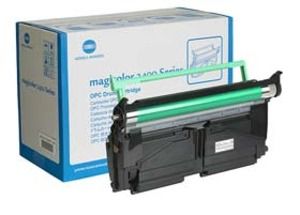 Konica Minolta 1710591-001 Image Drum Cartridge, Magicolor 2400, 2430, 2450, 2480, 2500, 2530 - Genuine